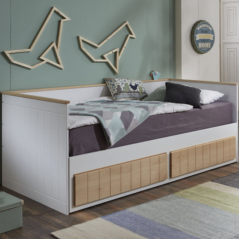 Sommerallee Tagesbett Rita mit Stauraum & Bewertungen | Wayfair.de